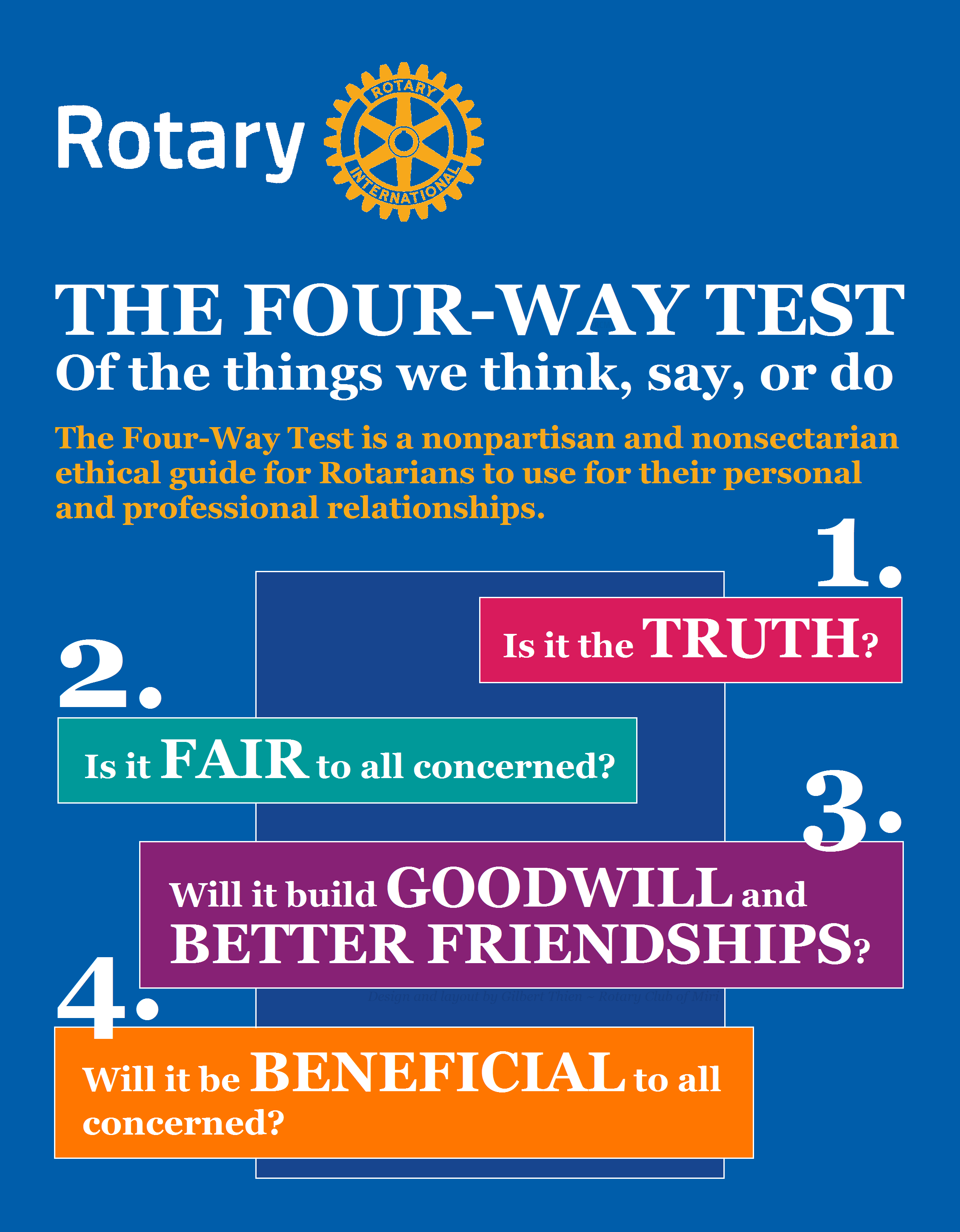 Four Way Test 